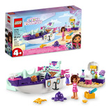 Kit Lego Gabby's Dollhouse Barco Y Spa 10786 88 Piezas 3+
