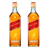 Whisky Johnny Walker Red Label Importado 750 X2- Oferta 