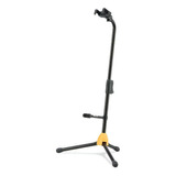 Hercules Gs412b Soporte Guitarra Pie Apoyo Trasero Color Negro