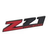 Emblema Z71 Off Road Negro Chevrolet Pick Up Silverado