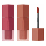 Clio Chiffon Blur Tint 3.1gr Tintas Con Efecto Aterciopelado Acabado Mate Color 02 Coral Clay