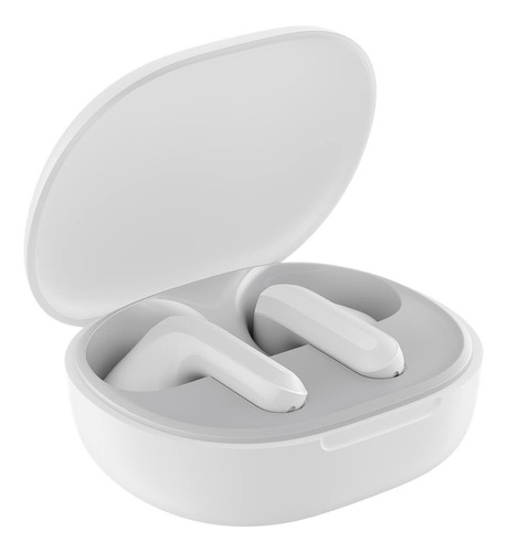 Audífonos In-ear Inalámbricos Xiaomi Redmi Buds 4 Lite Bhr6919gl Blanco Con Luz Led