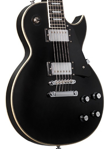 Guitarra Les Paul Elétrica Phx Lp-5 Black Studio Flamemaple 