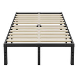 Ziyoo Base De Cama Tamano Queen De 18 Pulgadas De Alto, List