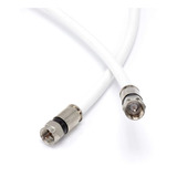 Cable Coaxial Rg-6 Con Campanas 3 Metros