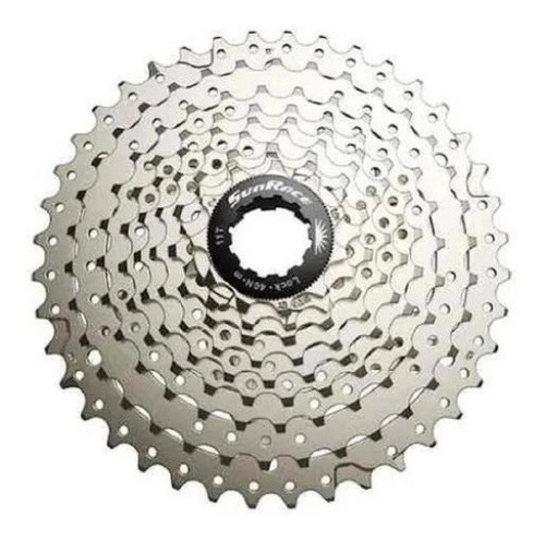 Cassete K7 Catraca Sunrace  8v M680 11x40 Prata Shimano Sram