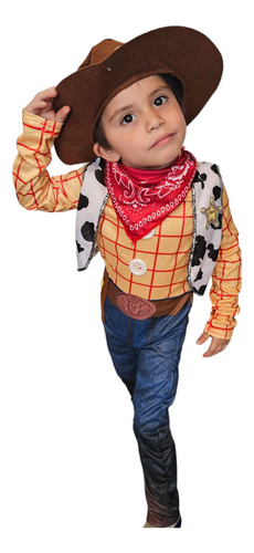 Disfraz Toy Story, Disfraz Woody Niño, Disfraz Haloween Niño