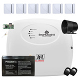 Kit Alarme Smart Cloud 18 Jfl 6 Sensores Sem Fio Shc Fit