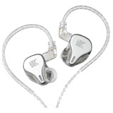 Audífonos In Ear Kz Dq6 Silver Plateado Con Micrófono