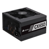 Fuente De Poder Corsair Cx650 650w Cx Series 80+ Plus Bronce Color Black