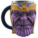 Caneca Personalizada 3d Geek Thanos Vingadores Colecionável