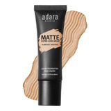 Maquillaje Matte Alta Cobertura Base Liquido Adara Paris