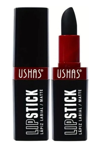 Lápiz Labial Matte Negro Ushas