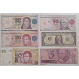 Figuritas Billetes Lote X 8