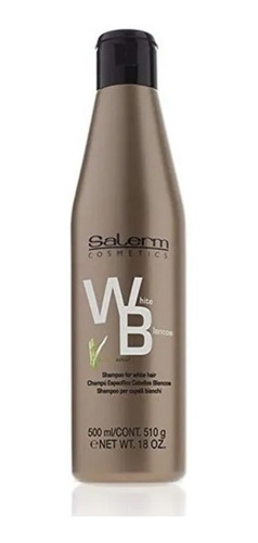 Salerm Shampoo Para Cabellos Blancos Línea Oro 500ml