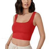 Crop Top Blusa Mujer Manga Sisa