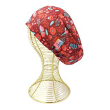 Gorro Clínico Roxana Flores Rojo - Cofia Aurísima ®