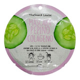 Mascarilla Facial Para Piel Todo Tipo De Piel Thelma & Louise Facial Pepino Colageno 18g Y 18ml