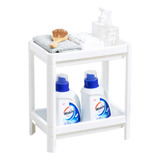 Repisa Estante Canastos Baño Cocina 3 Niveles 5622-2 Blanco