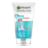 Garnier Skin Active Face Gel 3 En 1 Pureactive, 150 Ml