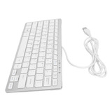 Teclado Ultrafino Con Cable Usb De 78 Teclas, Mini Portátil,