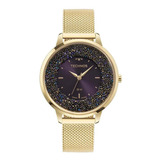 Relógio Technos Feminino Crystal Dourado - 2035mwo/1n