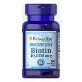 Biotin Biotina 10.000 X 100 - L a $579