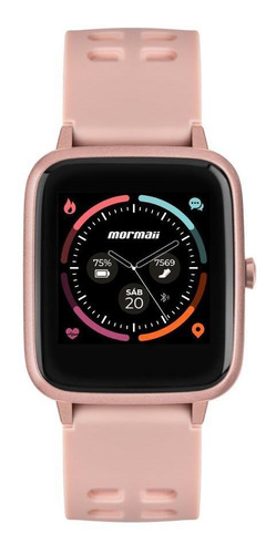 Relógio Smartwatch Mormaii Life Rosa Ref: Molifeaa/8j