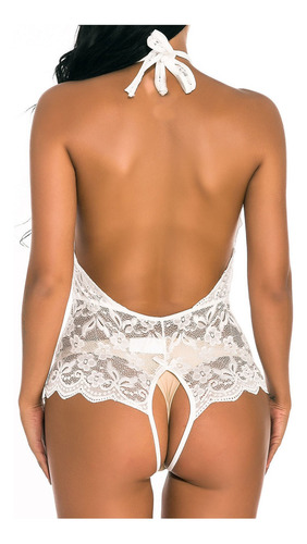 Ropa Interior De Gasa De Encaje Sexy Elegante Para Mujer Sia