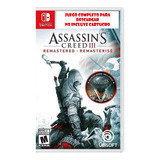 Assassins Creed Iii + Liberation Remasterizado Switch