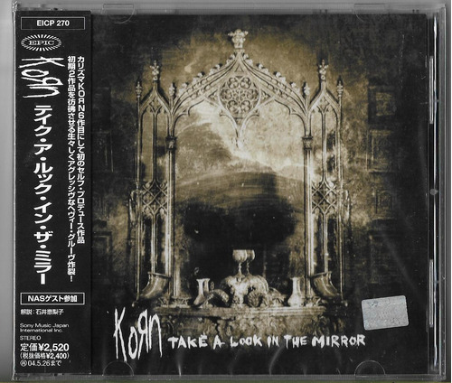Korn Cd Take A Look In The Mirror Cd Edicion Japon Bonus