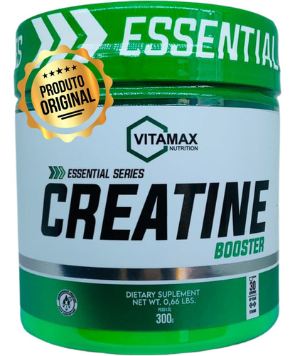 Suplemento Creatine Vitamax 300g - Creatina 100% Pura