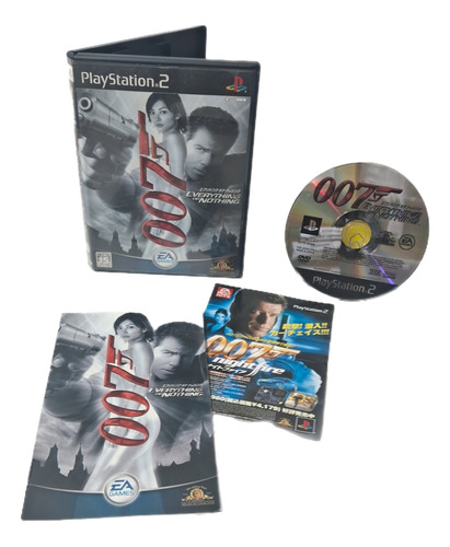 Playstation 2 Jogo 007 Nightfire Original Com Manual Usado 