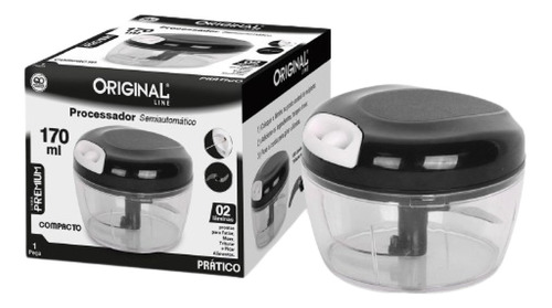 Processador Manua De Alimentos Mini '170ml' Pt Cook Original