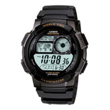 Reloj Casio Sport Ae-1000w Sumergible 5 Alarms Hora Mundial