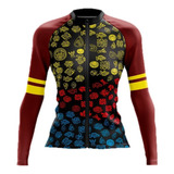 Jersey Ciclismo Muisk, Malliot Pro  Manga Larga