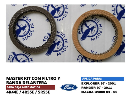 Master Kit Filtro Banda 5r55e / 4r55e Ford Explorer / Ranger Foto 5