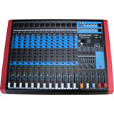 Mesa De Som 12 Canais Soundvoice Ms12.4 Safira 4aux 2subg 110v/220v