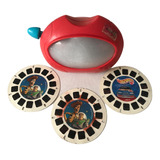 Visor 3d Viewmaster Con 3 Discos Toy Story Y Hot Wheels Matt