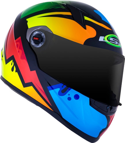 Capacete Ls2 Ff358 Diversos Gráficos Xdron Tribal Draze Novo