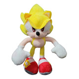 Peluche Muñeco Super Sonic  33cm Excelente Calidad