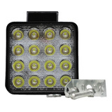 Faro Led 48w 16 Led 12 24v Off Road Pick Up Agro Camion