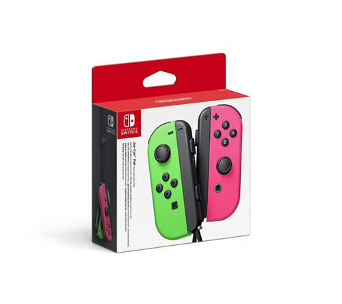 Joystick Nintendo Switch Joy Con Rosa Verde Nuevo Nextgames