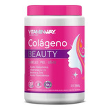 Colageno Beauty  Belleza Cabello Piel Uñas X360g Vitamin Way