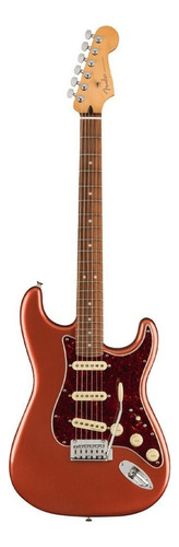 Guitarra Eléctrica Fender Player Plus Stratocaster De Aliso Aged Candy Apple Red Poliéster Con Diapasón De Granadillo Brasileño