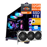 Pc Gamer Cpu Ryzen 5 8500g, 1tb, 32gb Ddr5, Rtx 4060ti 16gb