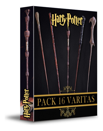 Pack Archivos Varitas Harry Potter, 16 Varitas Stl Archivos 