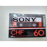 Cassette Sony Audio Virgen Chf 60  Sellado Nuevo Original