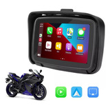 Estéreo Carplay Moto Gps iPhone Android Impermeable 