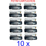 Kit 10 Peças Toner Compatível C/ Ce285a Ce285 285a 285 85a